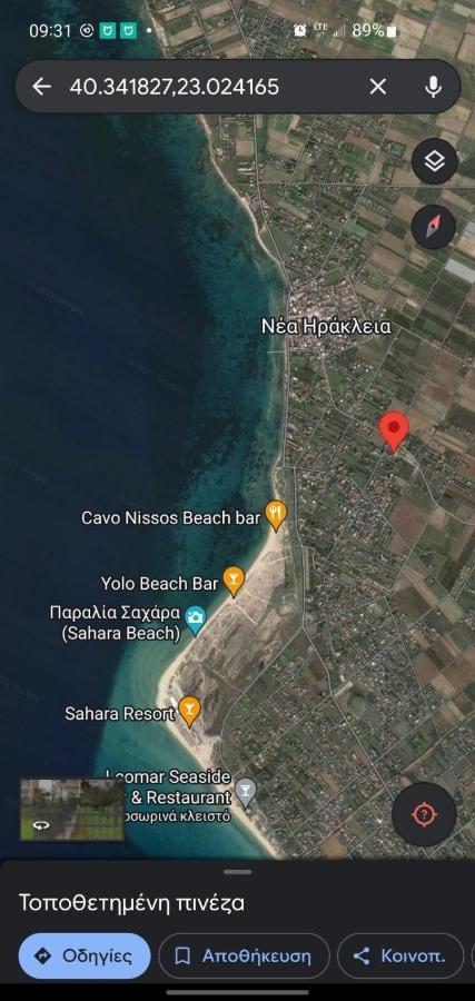 Vasilia Apartment Nea Iraklia Ngoại thất bức ảnh